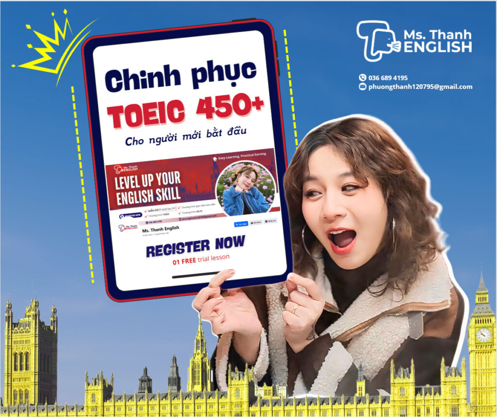 MsThanh English Toeic 450+